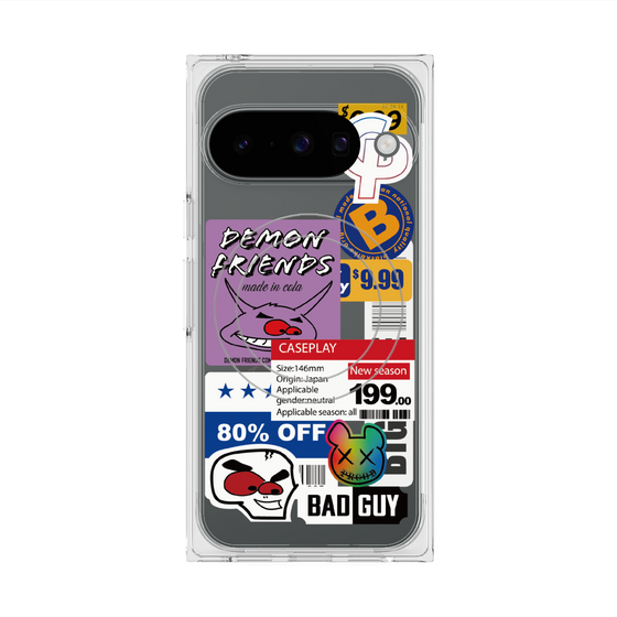 Premium Square Case with Pixelsnap［ Demon Friends Sticker .3 ］