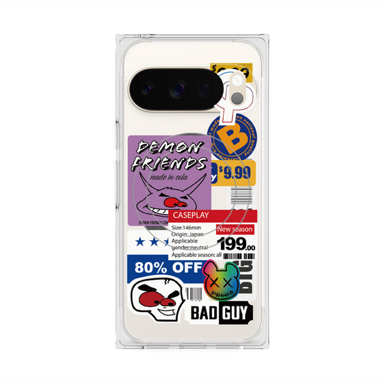 Premium Square Case with Pixelsnap［ Demon Friends Sticker .3 ］
