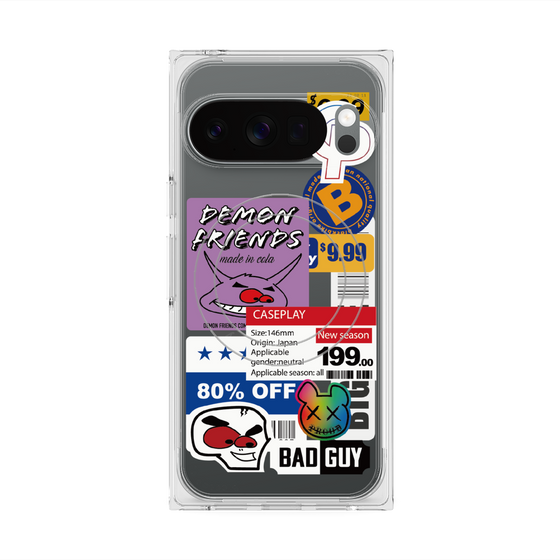 Premium Square Case with Pixelsnap［ Demon Friends Sticker .3 ］