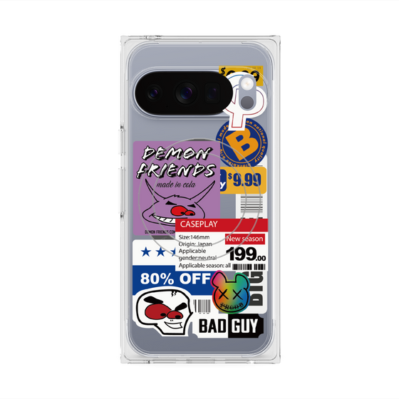 Premium Square Case with Pixelsnap［ Demon Friends Sticker .3 ］