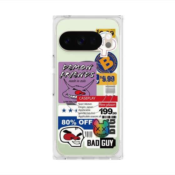 Premium Square Case with Pixelsnap［ Demon Friends Sticker .3 ］