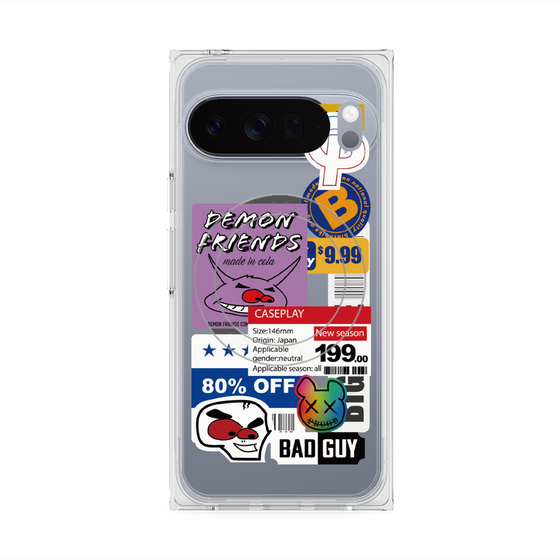 Premium Square Case with Pixelsnap［ Demon Friends Sticker .3 ］