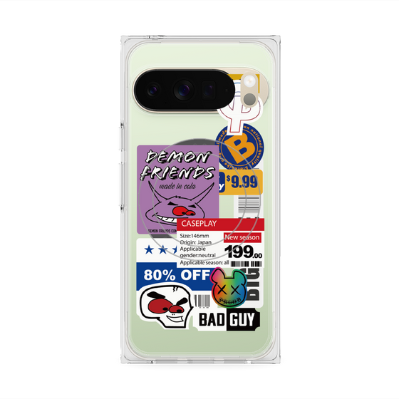 Premium Square Case with Pixelsnap［ Demon Friends Sticker .3 ］