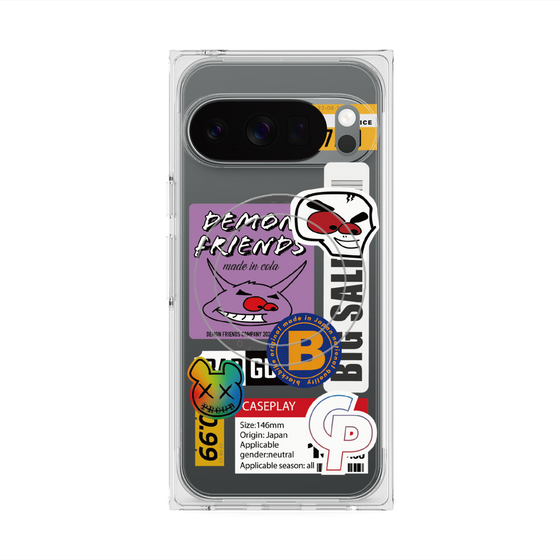 Premium Square Case with Pixelsnap［ Demon Friends Sticker .4 ］