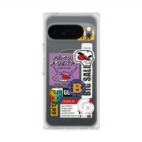 Premium Square Case with Pixelsnap［ Demon Friends Sticker .4 ］