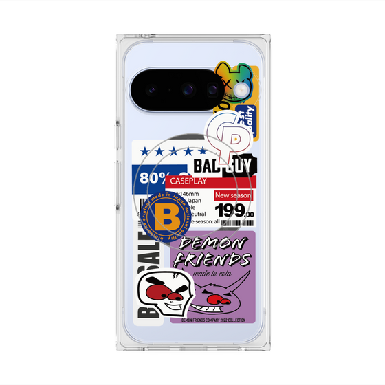 Premium Square Case with Pixelsnap［ Demon Friends Sticker .5 ］
