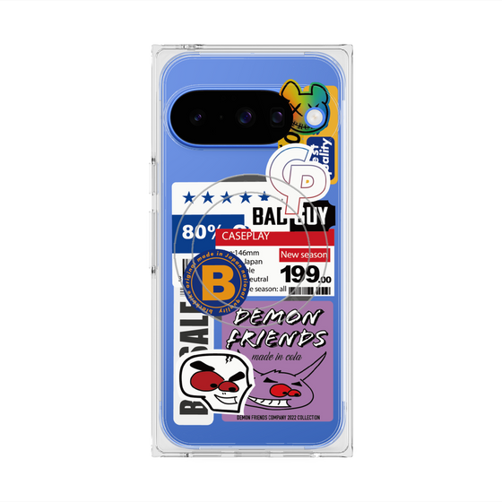 Premium Square Case with Pixelsnap［ Demon Friends Sticker .5 ］