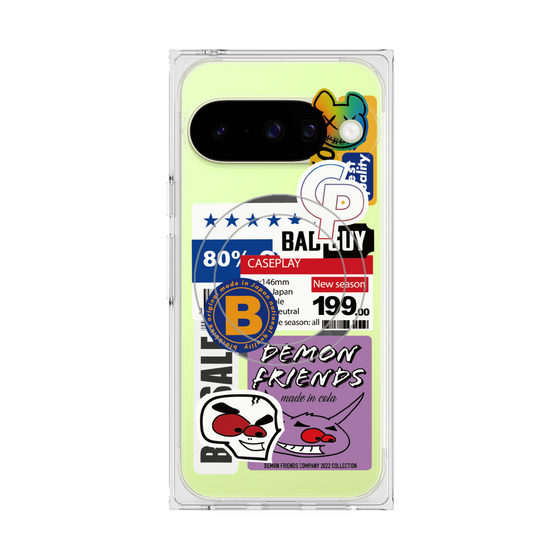 Premium Square Case with Pixelsnap［ Demon Friends Sticker .5 ］