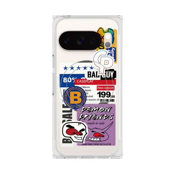 Premium Square Case with Pixelsnap［ Demon Friends Sticker .5 ］