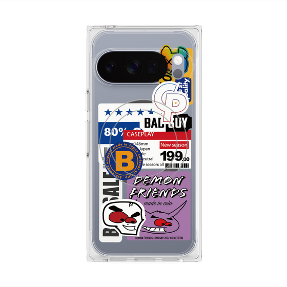 Premium Square Case with Pixelsnap［ Demon Friends Sticker .5 ］