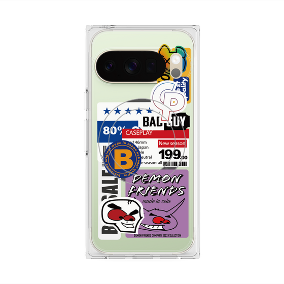 Premium Square Case with Pixelsnap［ Demon Friends Sticker .5 ］