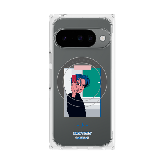 Premium Square Case with Pixelsnap［ Kido Ai Raku - Anger ］