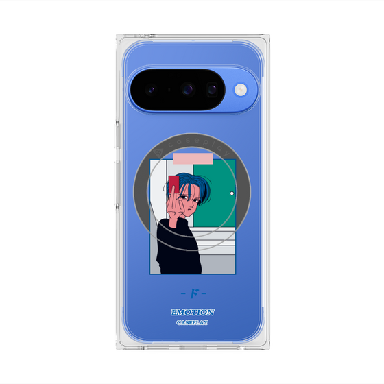 Premium Square Case with Pixelsnap［ Kido Ai Raku - Anger ］