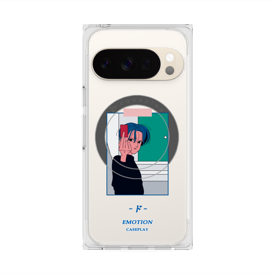 Premium Square Case with Pixelsnap［ Kido Ai Raku - Anger ］