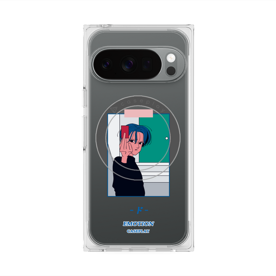 Premium Square Case with Pixelsnap［ Kido Ai Raku - Anger ］