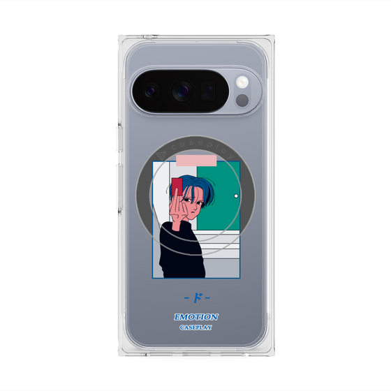 Premium Square Case with Pixelsnap［ Kido Ai Raku - Anger ］