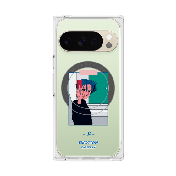 Premium Square Case with Pixelsnap［ Kido Ai Raku - Anger ］