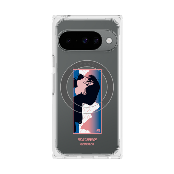 Premium Square Case with Pixelsnap［ Kido Ai Raku - Sorrow ］