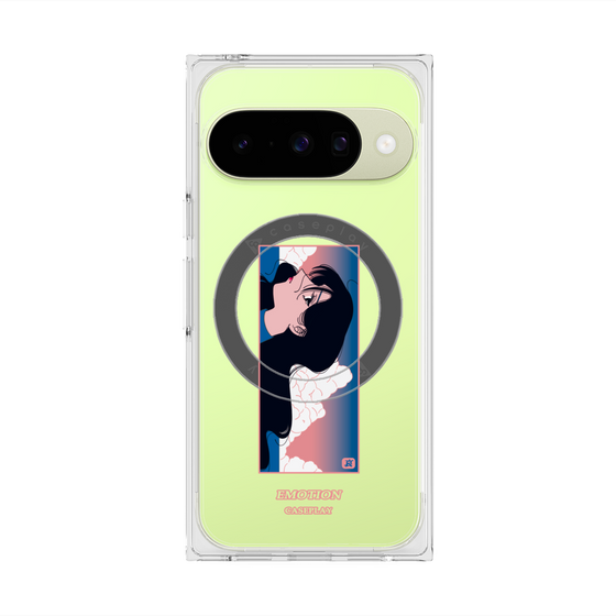 Premium Square Case with Pixelsnap［ Kido Ai Raku - Sorrow ］