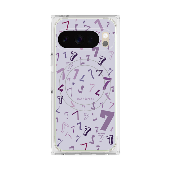 Premium Square Case with Pixelsnap［ Purple 7 ］