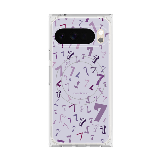 Premium Square Case with Pixelsnap［ Purple 7 ］