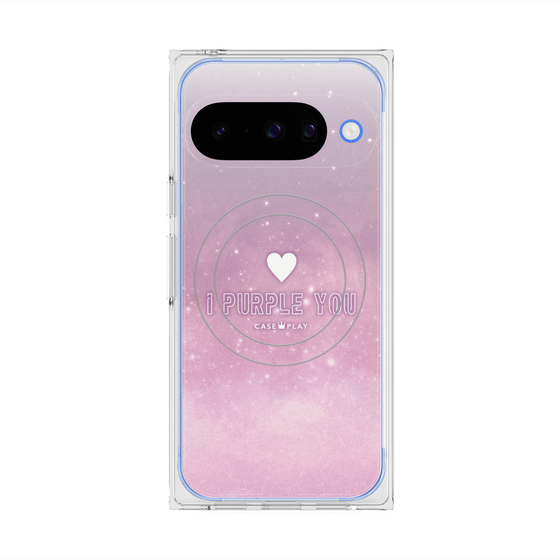 Premium Square Case with Pixelsnap［ I Purple You ］