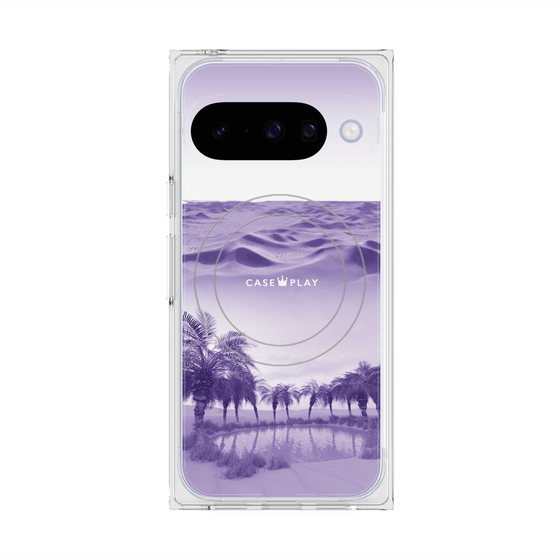 Premium Square Case with Pixelsnap［ Oasis & Desert ］