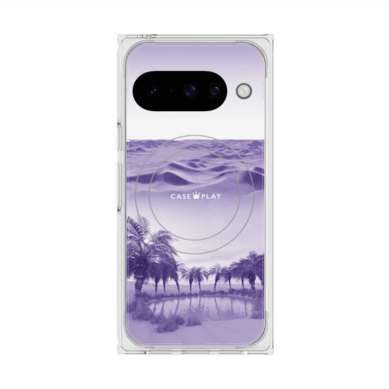 Premium Square Case with Pixelsnap［ Oasis & Desert ］