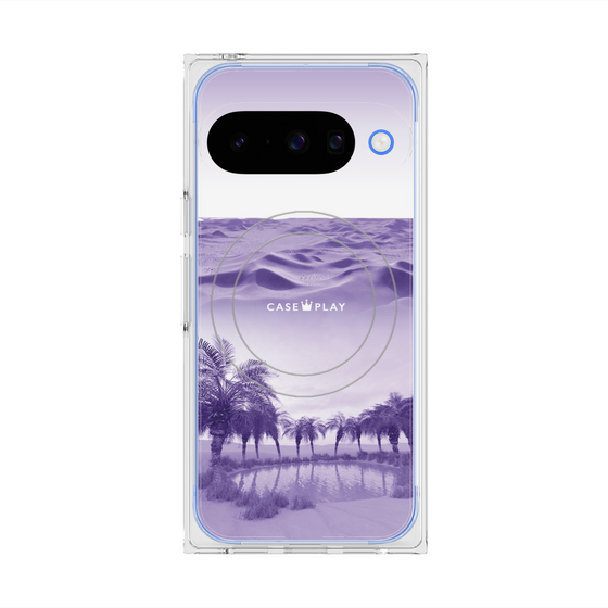 Premium Square Case with Pixelsnap［ Oasis & Desert ］