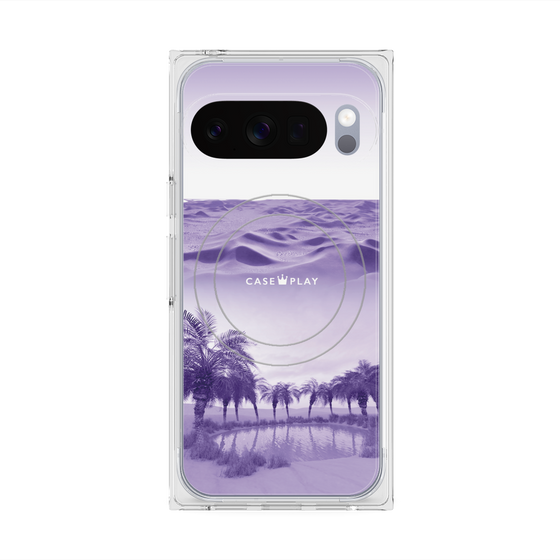 Premium Square Case with Pixelsnap［ Oasis & Desert ］