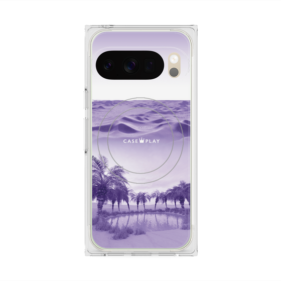 Premium Square Case with Pixelsnap［ Oasis & Desert ］