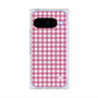 Premium Square Case with Pixelsnap［ Checkered Pink ］