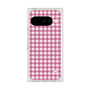 Premium Square Case with Pixelsnap［ Checkered Pink ］