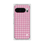 Premium Square Case with Pixelsnap［ Checkered Pink ］