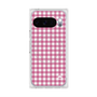 Premium Square Case with Pixelsnap［ Checkered Pink ］