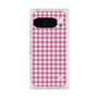 Premium Square Case with Pixelsnap［ Checkered Pink ］