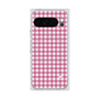 Premium Square Case with Pixelsnap［ Checkered Pink ］