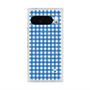 Premium Square Case with Pixelsnap［ Checkered Blue ］