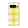 Premium Square Case with Pixelsnap［ Checkered Yellow ］