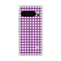 Premium Square Case with Pixelsnap［ Checkered Purple ］