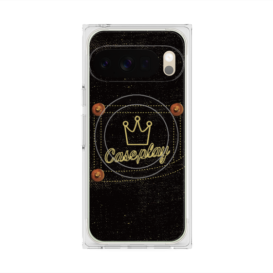 Premium Square Case with Pixelsnap［ Denim Black Jeans ］