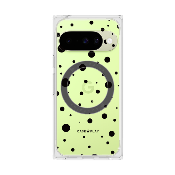 Premium Square Case with Pixelsnap［ Dippin Dots Black ］