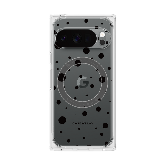 Premium Square Case with Pixelsnap［ Dippin Dots Black ］