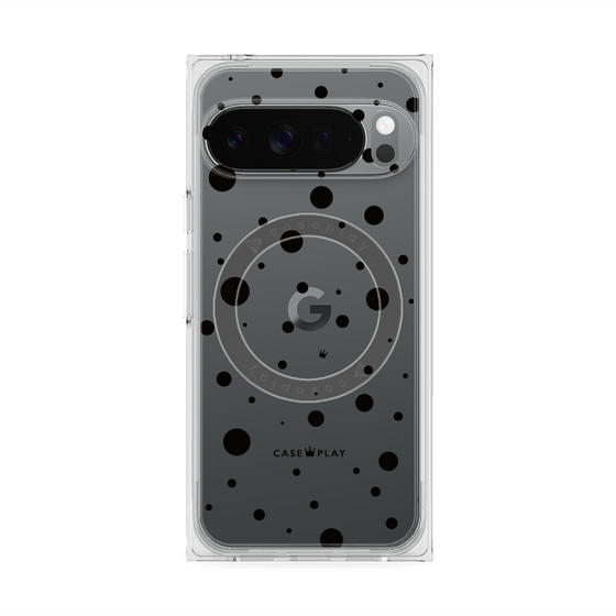 Premium Square Case with Pixelsnap［ Dippin Dots Black ］