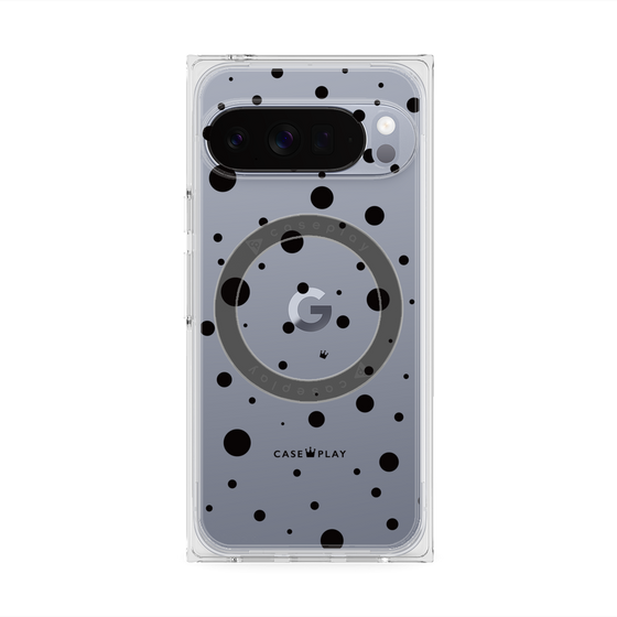 Premium Square Case with Pixelsnap［ Dippin Dots Black ］