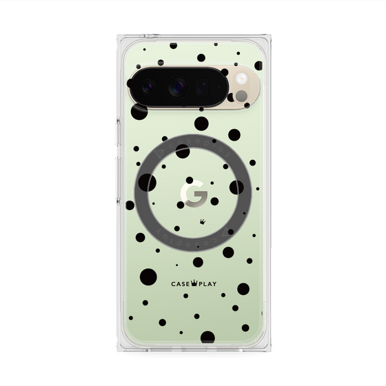 Premium Square Case with Pixelsnap［ Dippin Dots Black ］