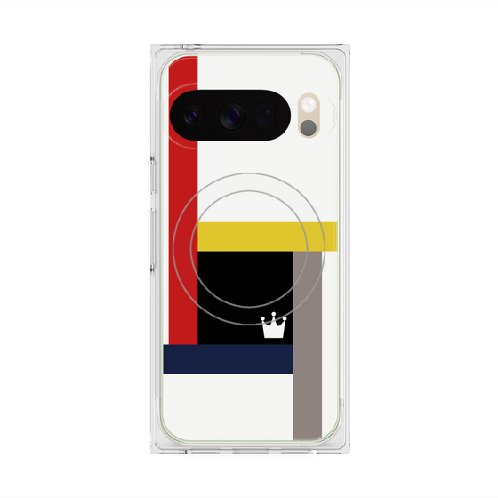 Premium Square Case with Pixelsnap［ BAUHAUS Vibes ］