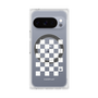 Premium Square Case with Pixelsnap［ Racing Checkered Flag White ］