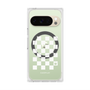 Premium Square Case with Pixelsnap［ Racing Checkered Flag White ］