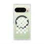 Premium Square Case with Pixelsnap［ Racing Checkered Flag White ］